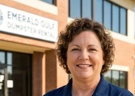 Renee Castellano, Operations Manager at Emerald Gulf Dumpster Rental in Panama City, FL