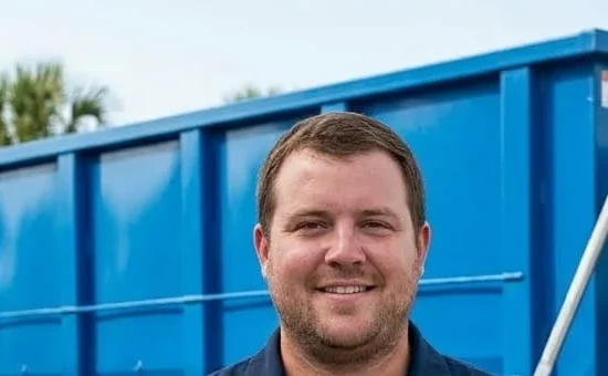 Trevor Landry, Route Driver at Emerald Gulf Dumpster Rental in Panama City, FL