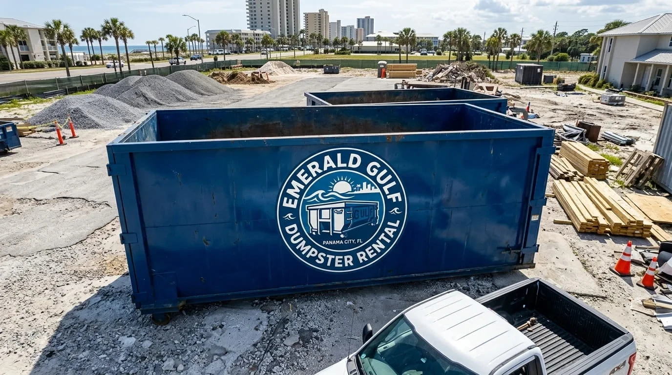 Yard Waste Dumpster Rental in Panama City, FL