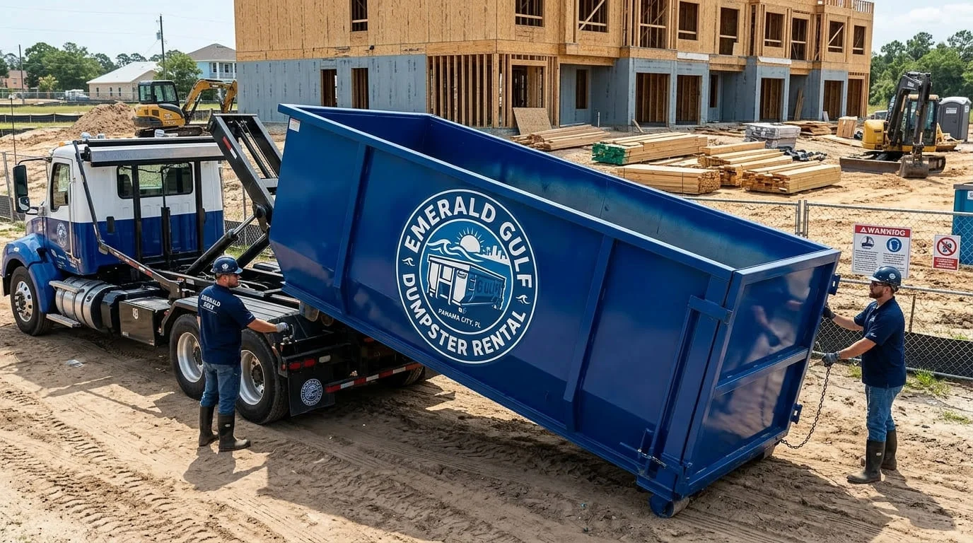 Construction Dumpster Rental Panama City FL-img