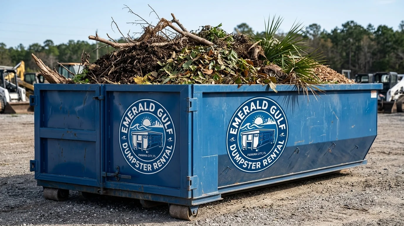 Yard Waste Dumpster Rental Panama City-img